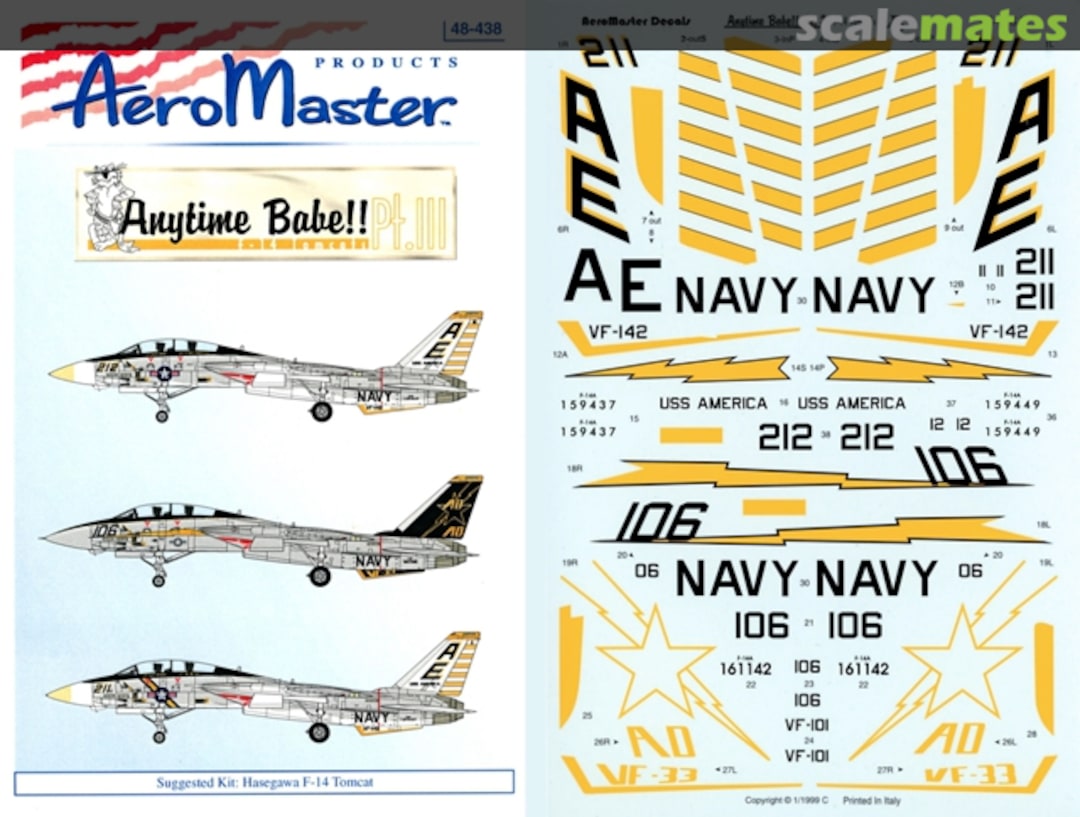 Boxart Anytime Babe!! Pt. III 48-438 AeroMaster