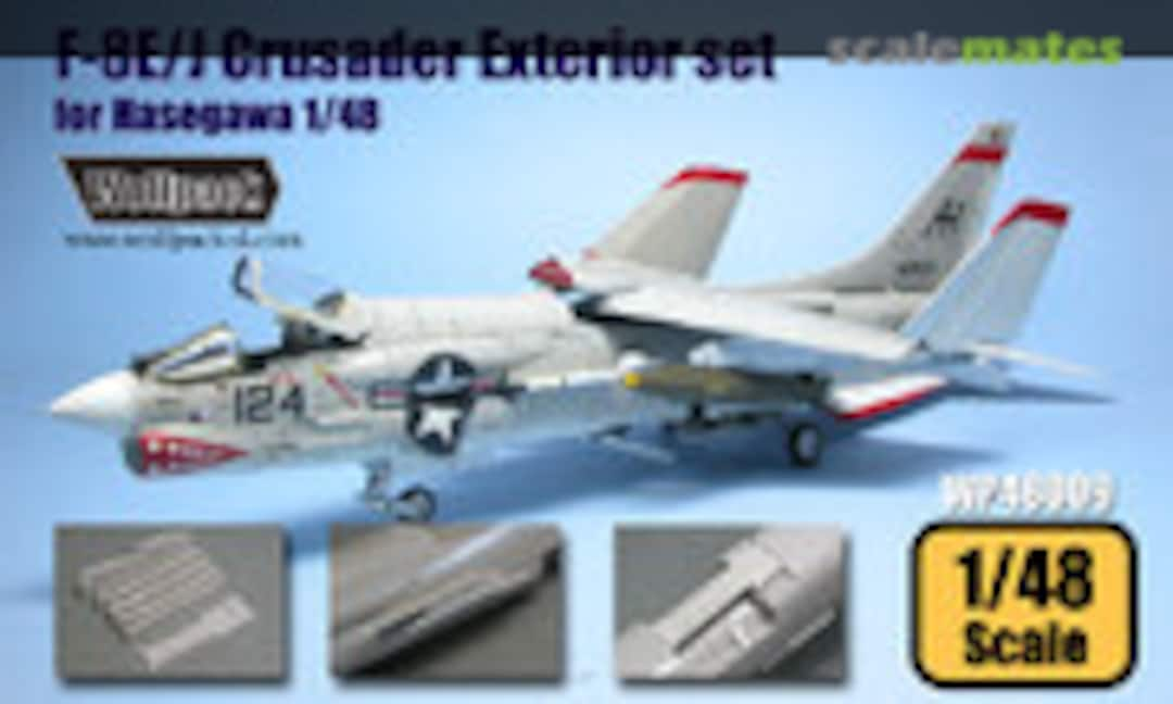 1:48 F-8E/J Crusader Exterior Set (Wolfpack WP48009)