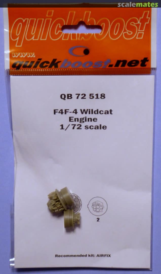 Boxart F4F-4 Wildcat - Engine QB 72 518 Quickboost