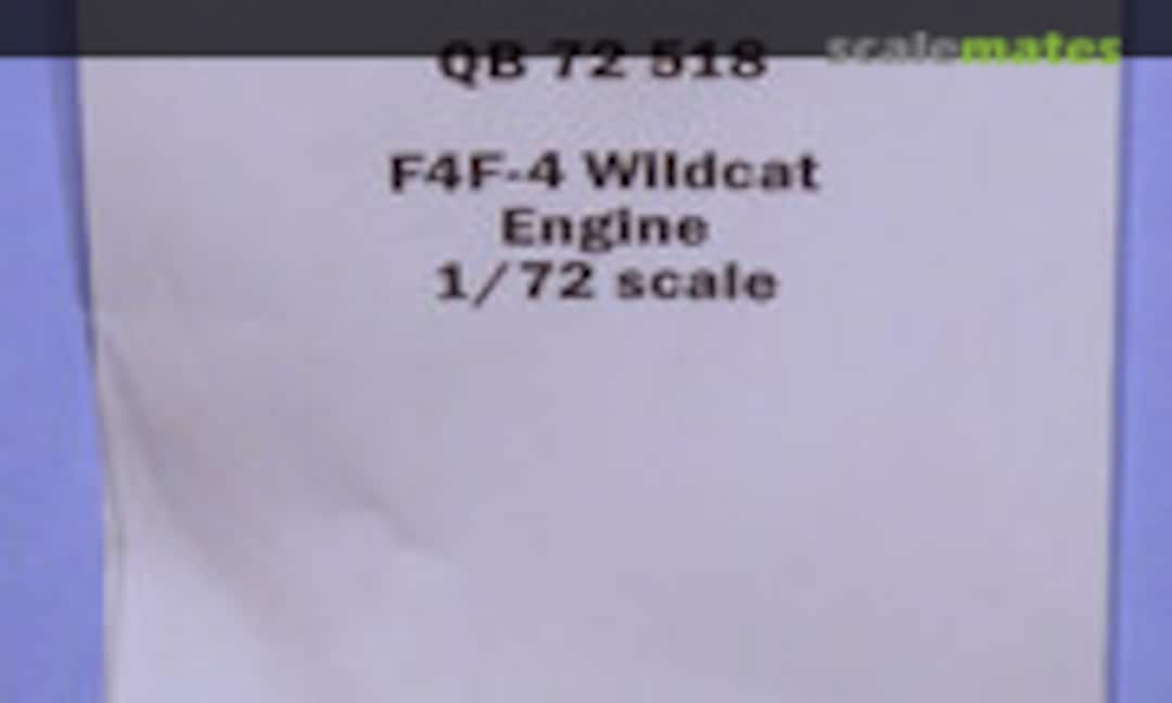 1:72 F4F-4 Wildcat - Engine (Quickboost QB 72 518)