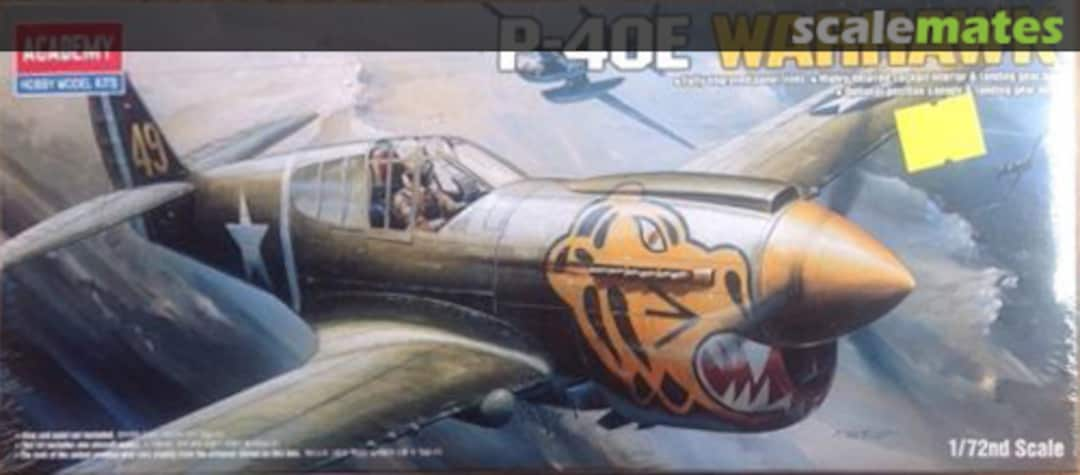 Boxart P-40E Warhawk 1671 Academy