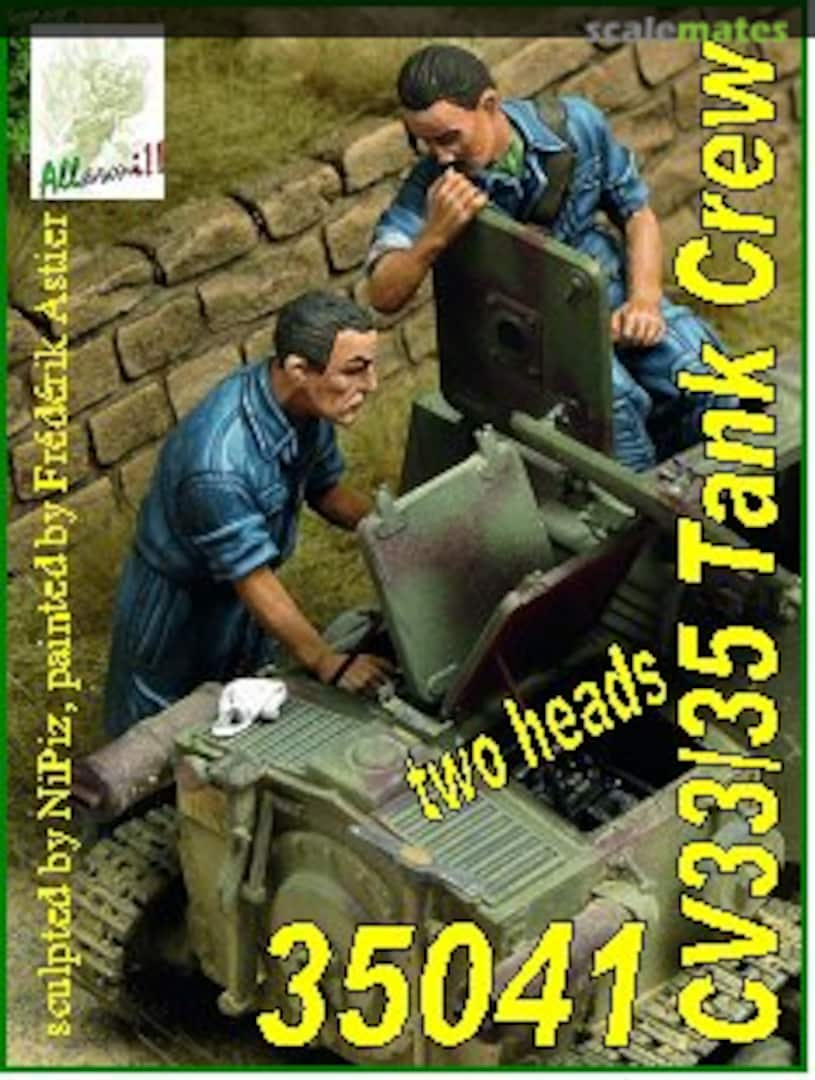 Boxart Tank Crew for CV33 / 35 35041 Allarmi!!