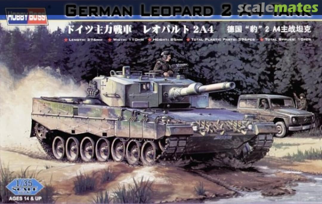 Boxart Leopard 2 A4 Tank 82401 HobbyBoss