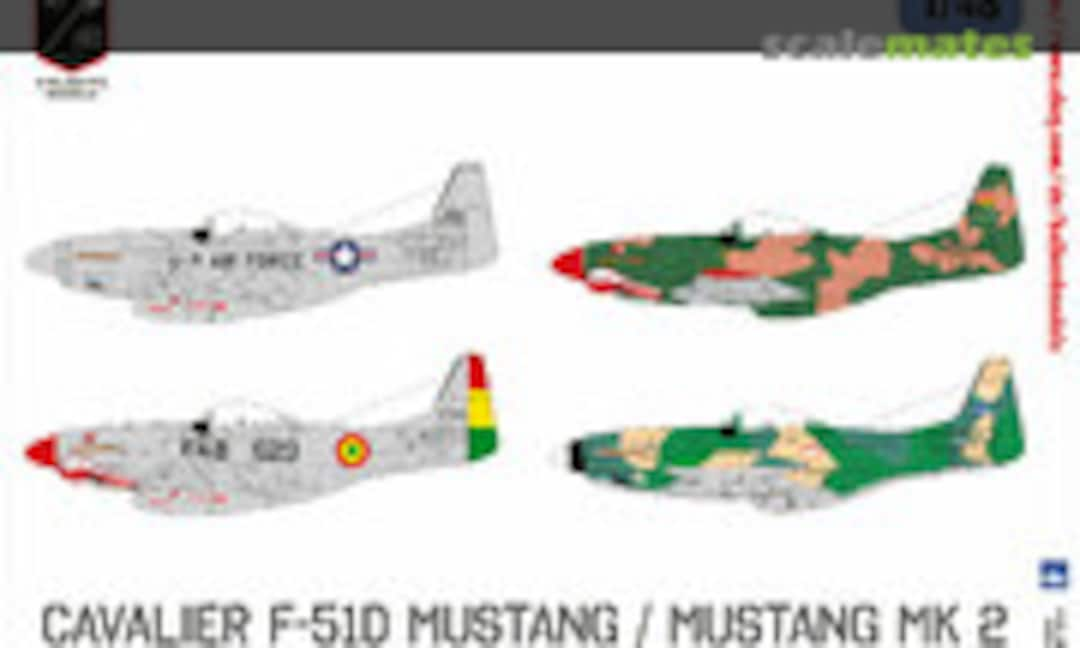 1:48 Cavalier F-51D Mustang / Mustang Mk2 (Halberd Models cav01)