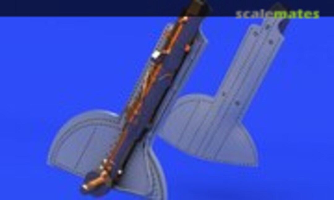 1:48 Spitfire Mk.Vc undercarriage legs (Eduard 648671)