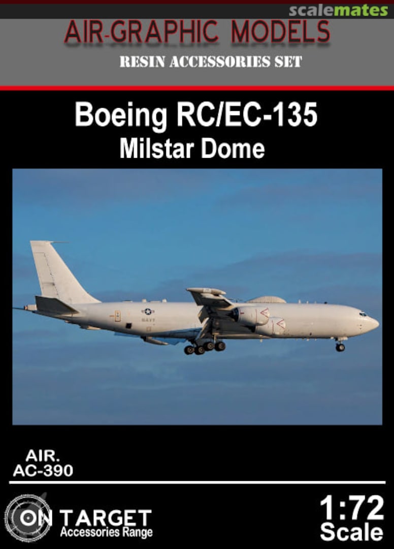 Boxart RC/EC-135 Mercury Milstar Dome AIR.AC-390 Air-Graphic Models