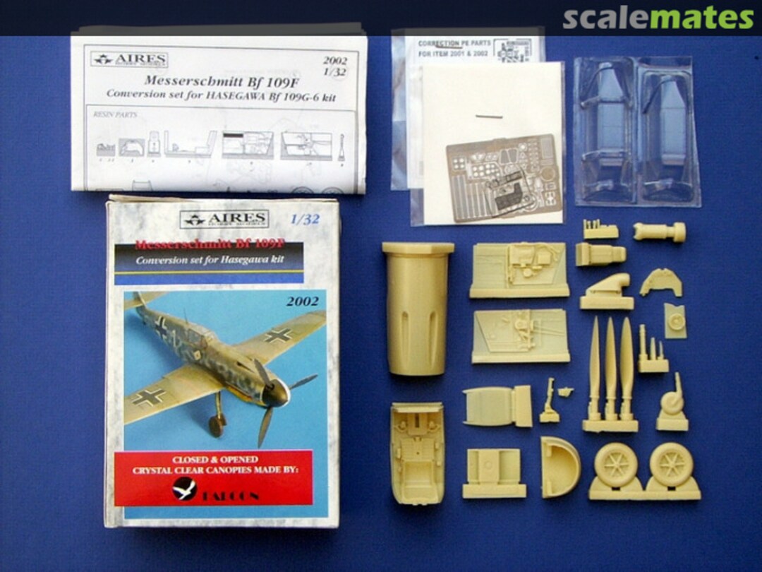 Boxart Messerschitt Bf 109 F Conversion Set 2002 Aires