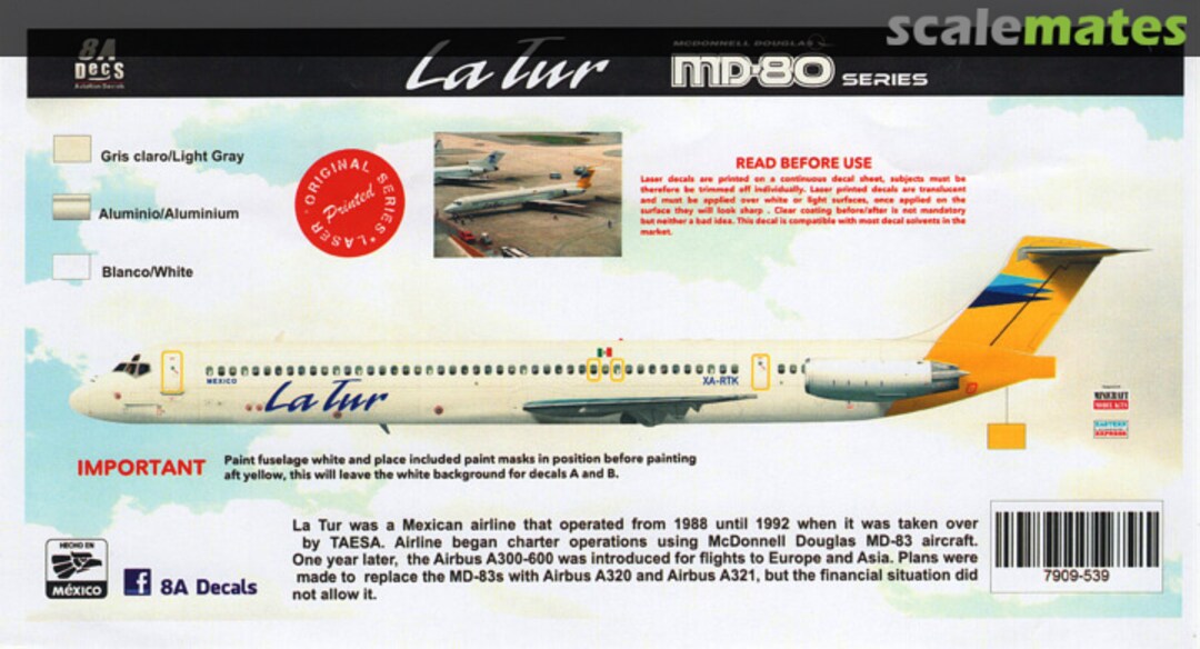 Boxart MD-80 Series 7909-539-144 8aDecs