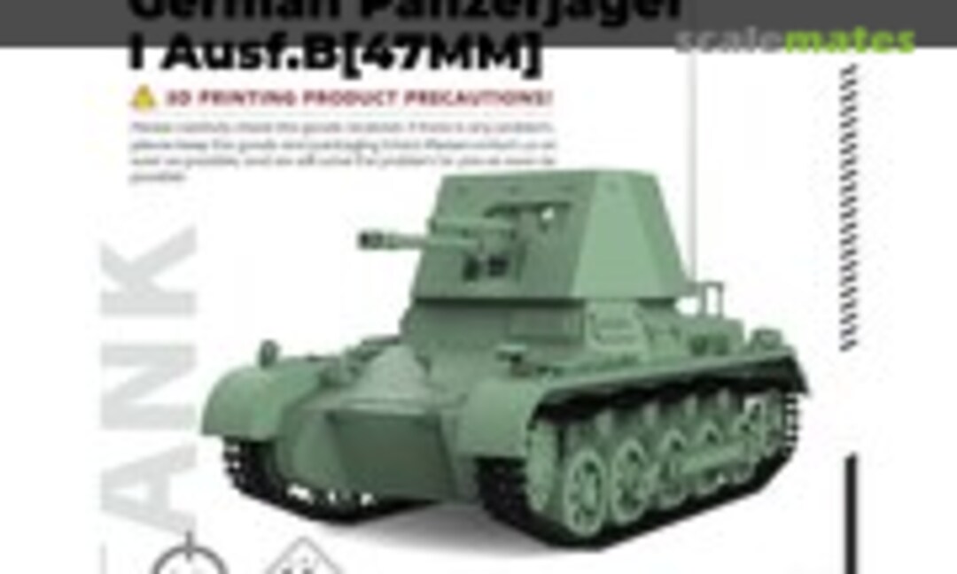 1:72 German Panzerjäger I Ausf.B [47mm] (SSMODEL 72708)