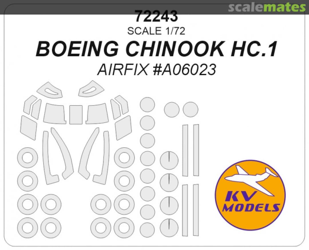 Boxart Chinook HC.1 72243 KV Models