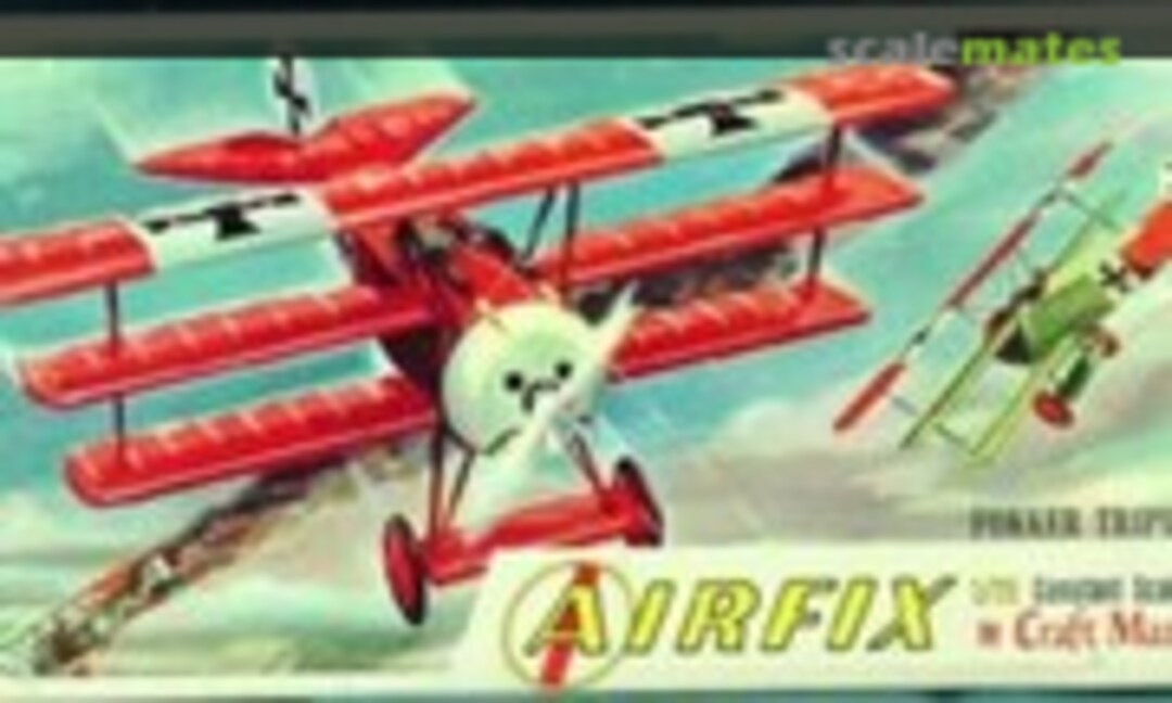 1:72 Fokker Triplane (Airfix by Craft Master 1001)