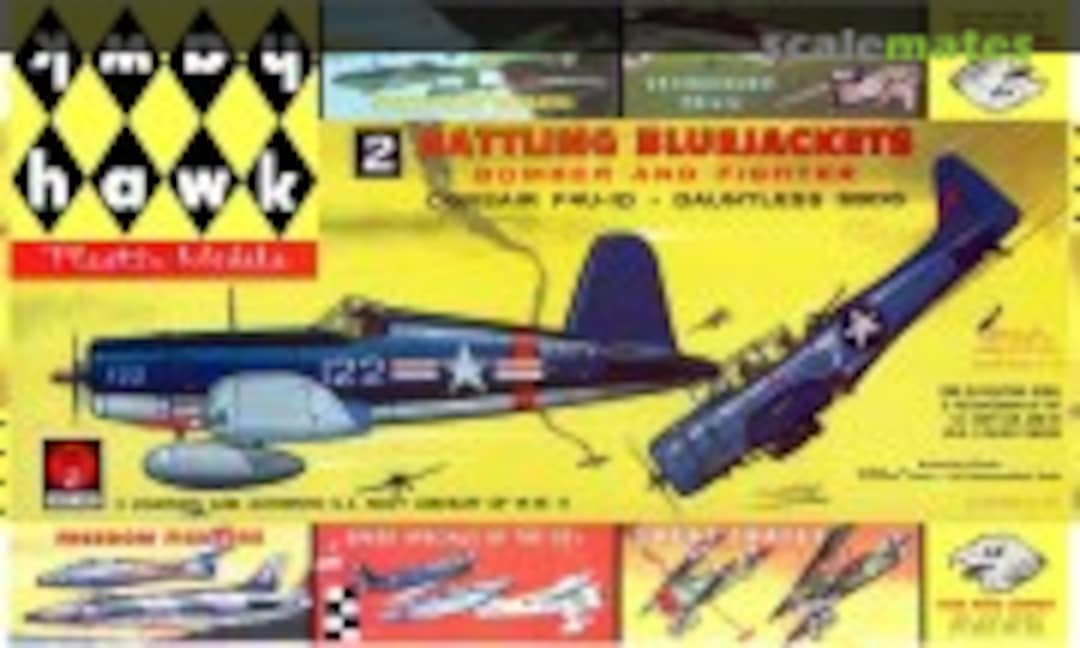 1:72 2 Battling Bluejackets (Hawk 524-100)