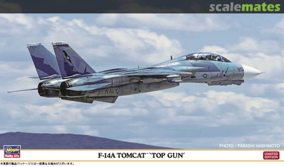 Boxart F-14A Tomcat `Top Gun´ 02293 Hasegawa