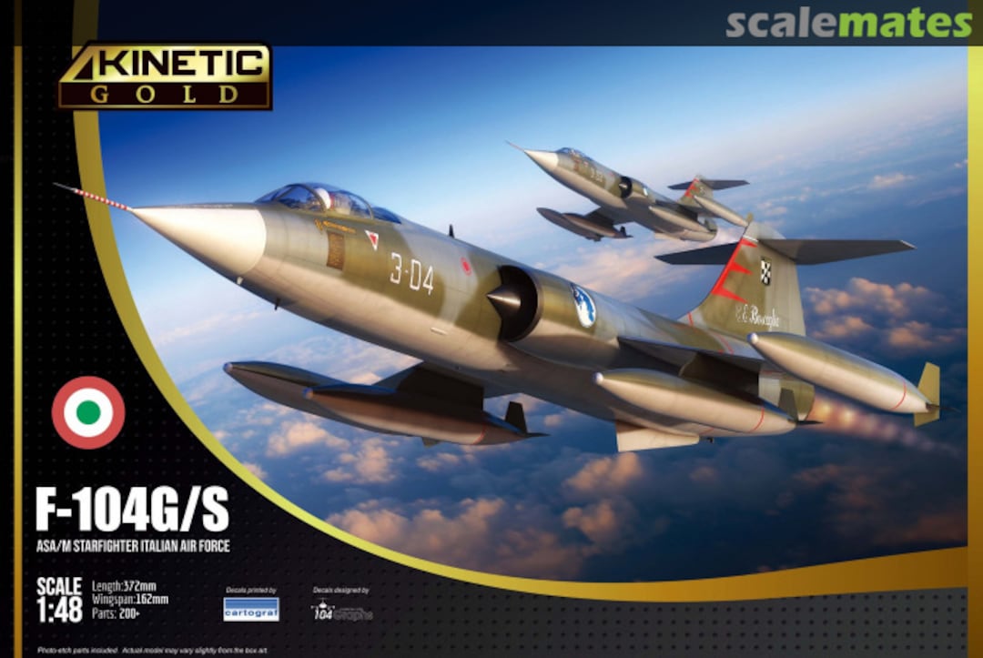 Boxart F-104G/S K48093 Kinetic