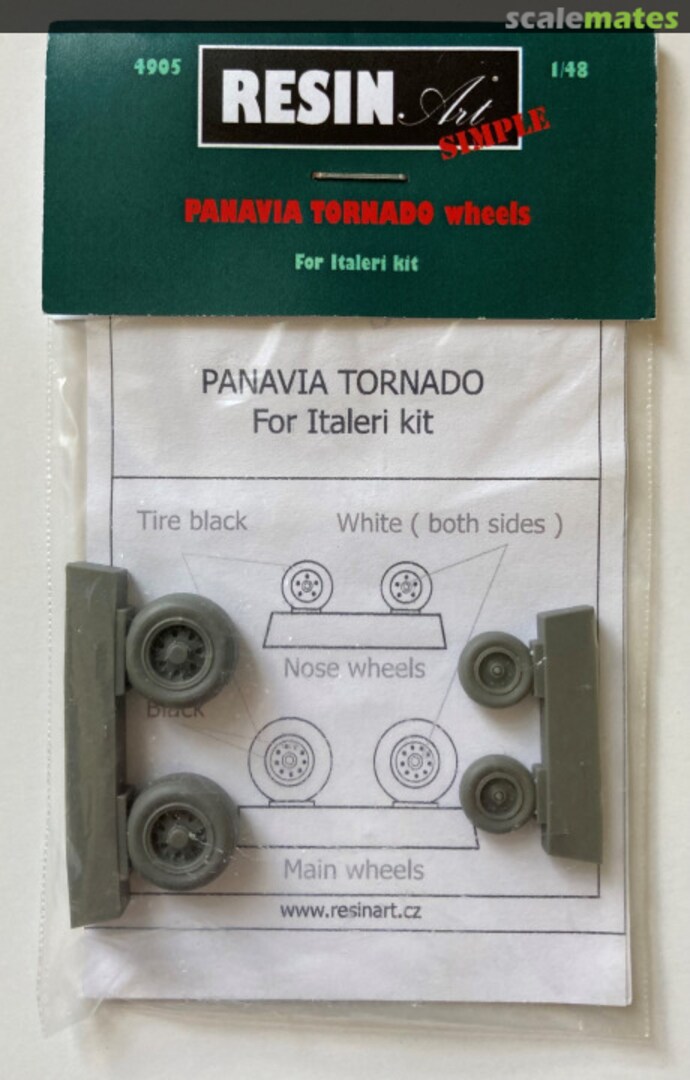 Boxart Panavia Tornado Wheels 4905 Resin Art