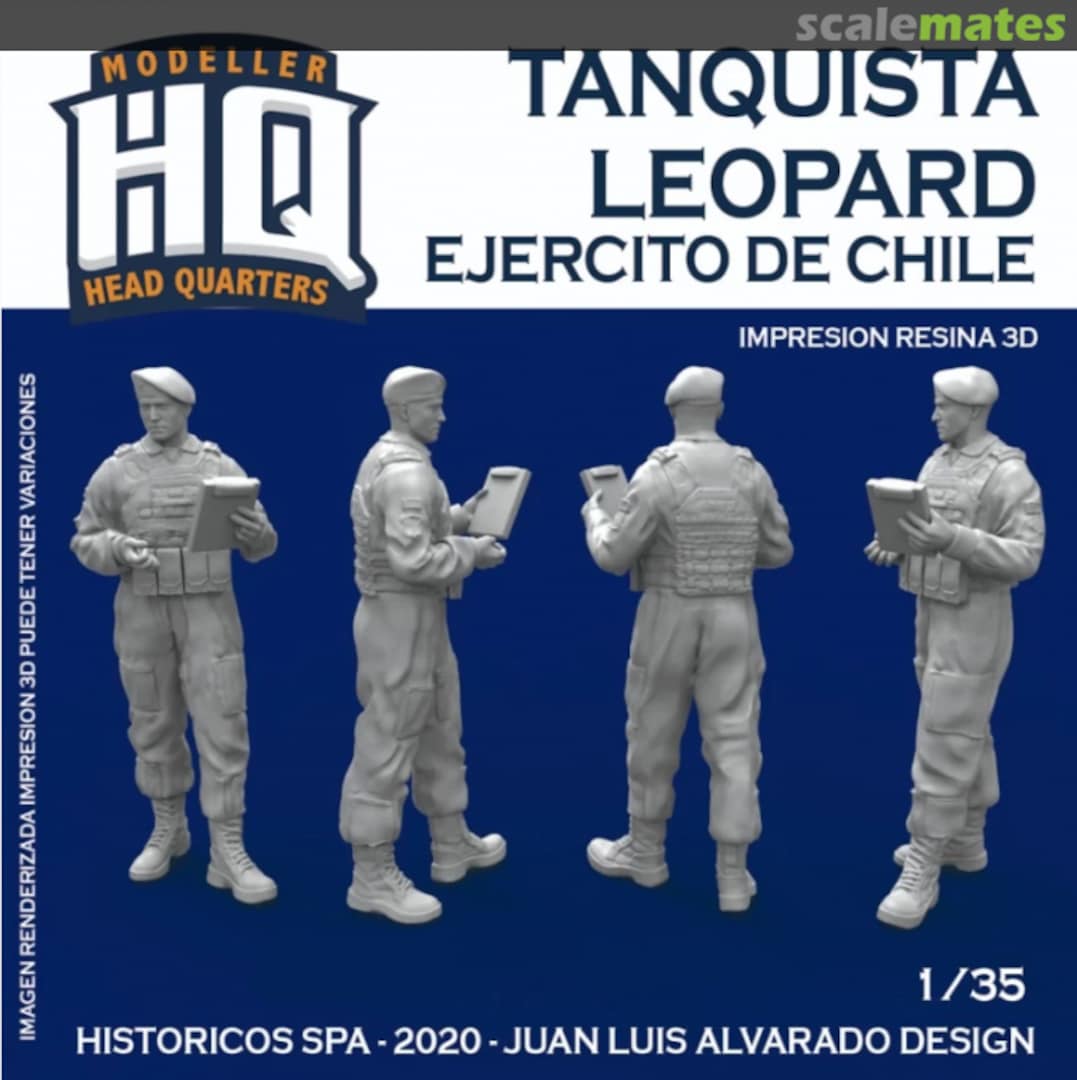 Boxart TANQUISTA LEOPARD HQ35301 HQ - Modeller Head Quarters