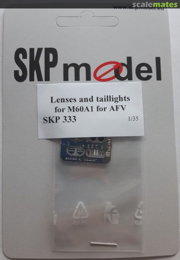 Boxart Lenses and taillights for M60A1 SKP 333 SKP model