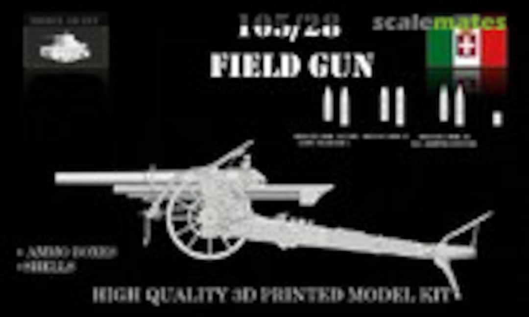 1:72 105/28 Infantry Field Gun (MODEL 3D INT IT72Re158)