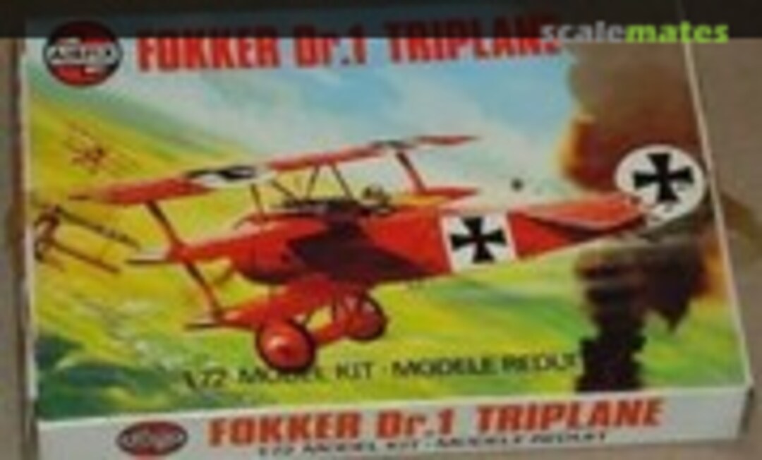 1:72 Fokker Dr.1 Triplane (Airfix 01008-7)