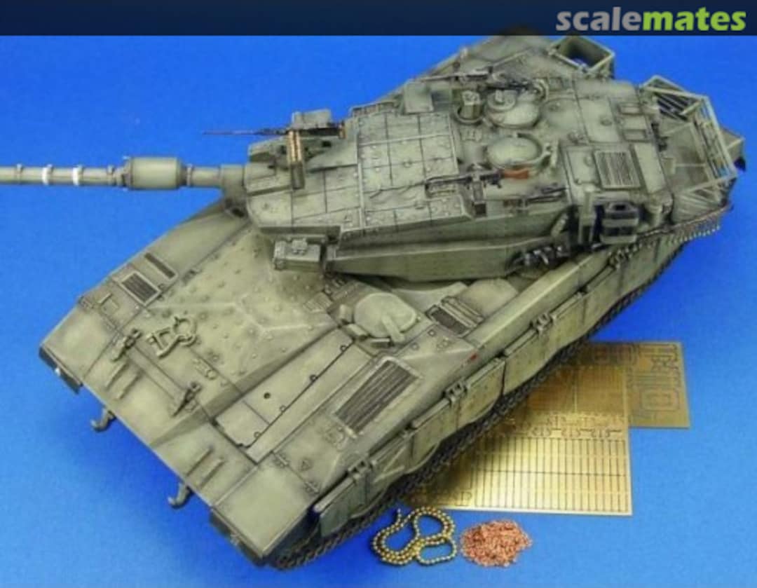 Boxart IDF Merkava Mk.IIIC w/Turret Roof Armor Conversion LF1087 Legend Productions