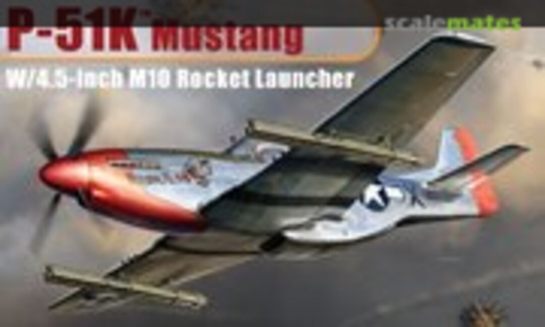 1:32 P-51K Mustang w/4.5 inch M10 Rocket Launcher (Dragon 3224)