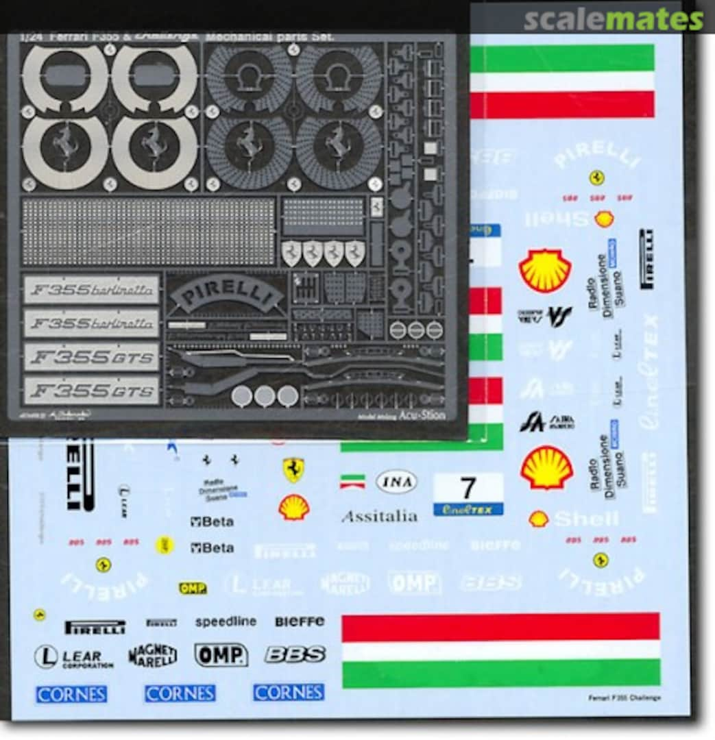 Boxart Ferrari F355 & Challenge Special Set ACS2480 Acu-Stion