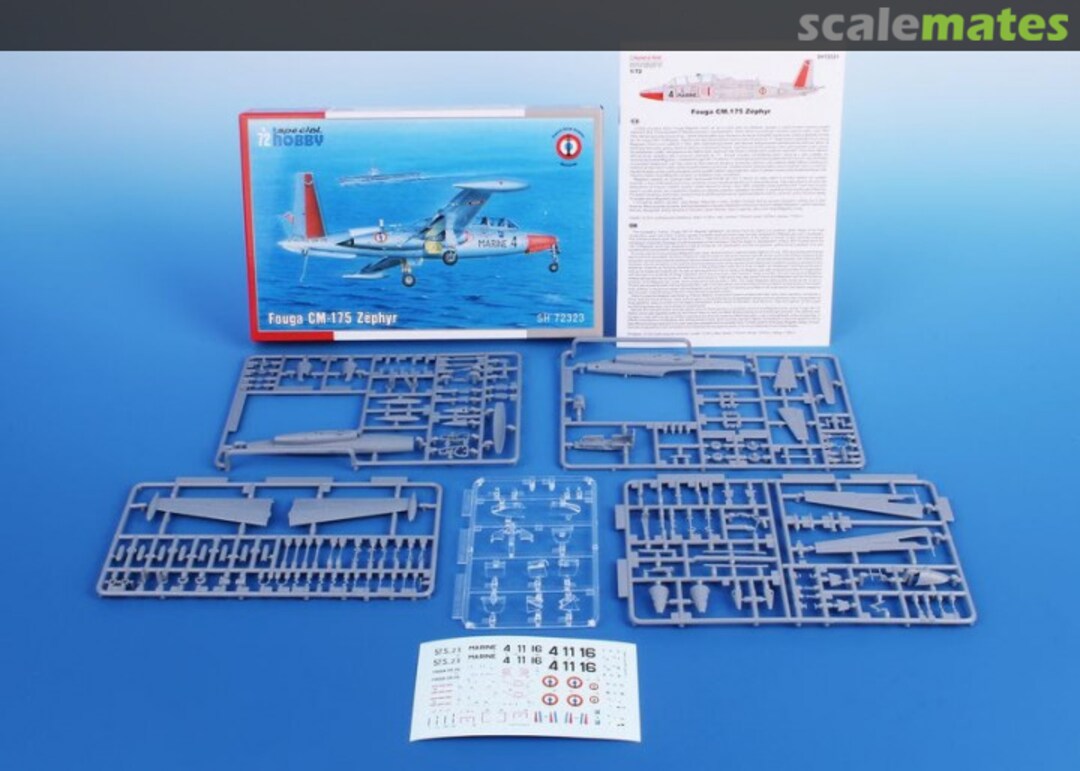 Contents Fouga CM-175 Zéphyr SH72323 Special Hobby