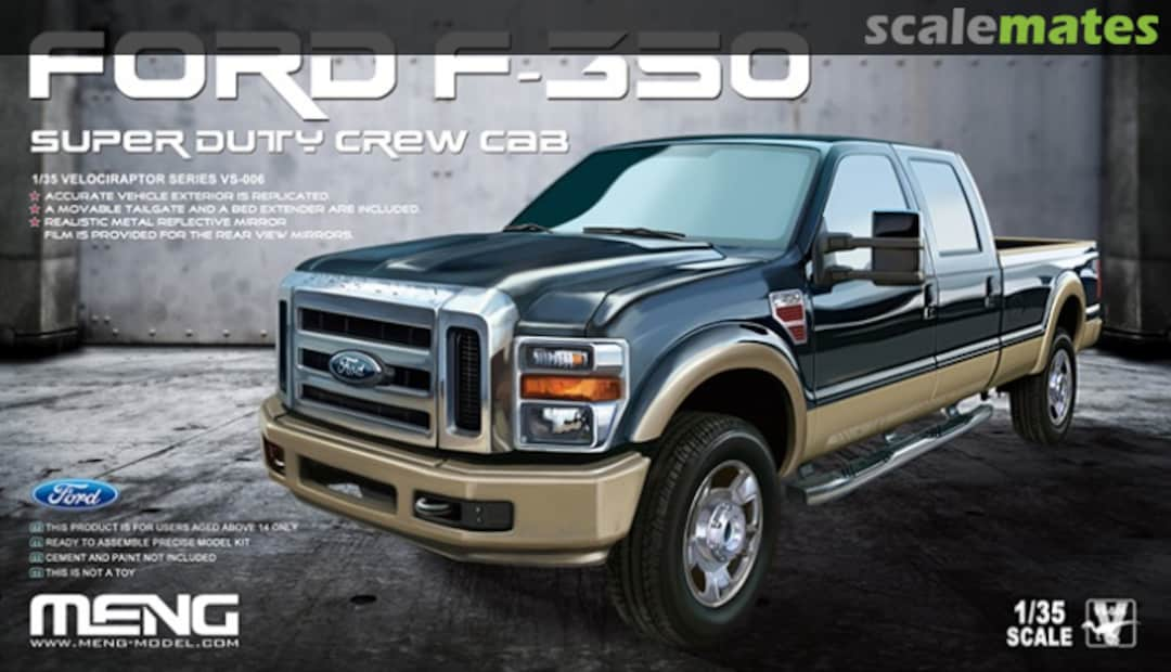 Boxart Ford F-350 VS-006 Meng Model