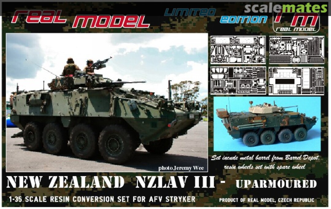 Boxart New Zealand NZ LAV III - Uparmoured RM35127 Real Model