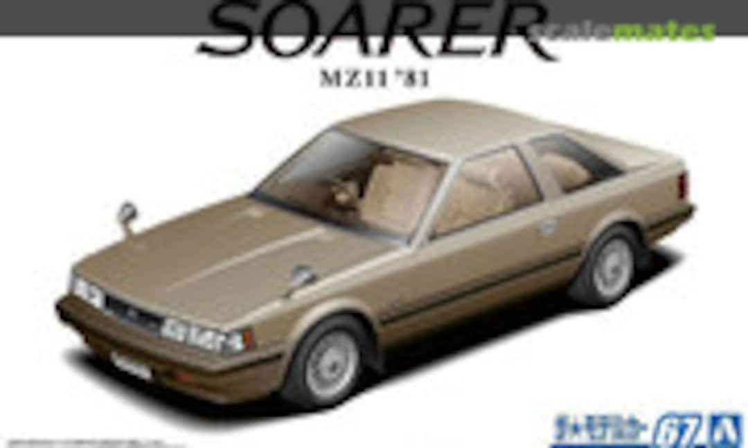 1:24 Toyota MZ11 Soarer 2800GT-EXTRA '81 (Aoshima 058473)