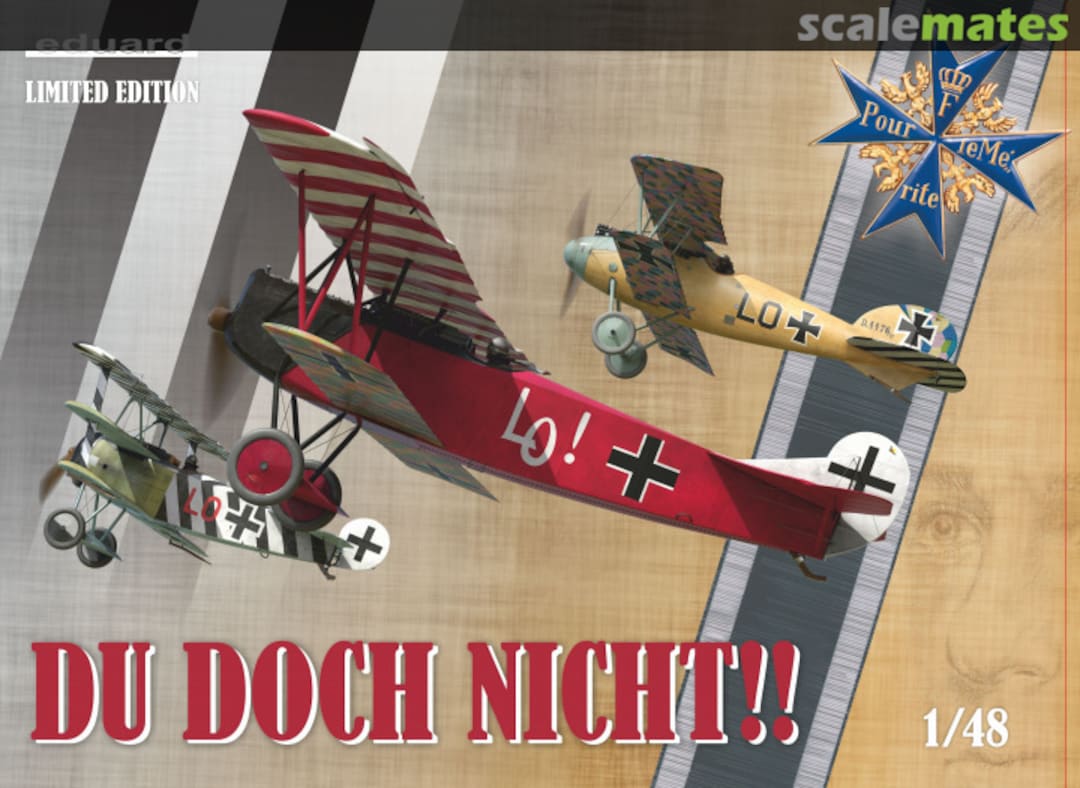 Boxart Du doch nicht! (Albatros D.V, Fokker D.VII, Fokker Dr.I) 11137 Eduard