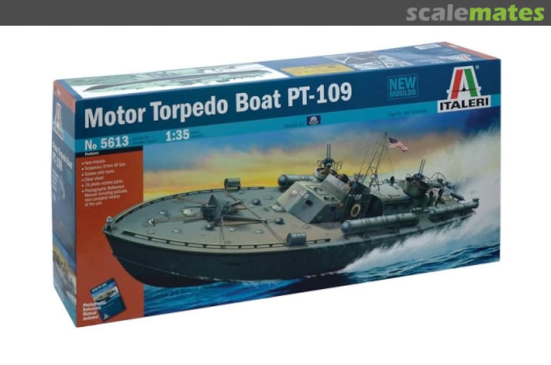 Boxart Motor Torpedo Boat PT-109 5613 Italeri