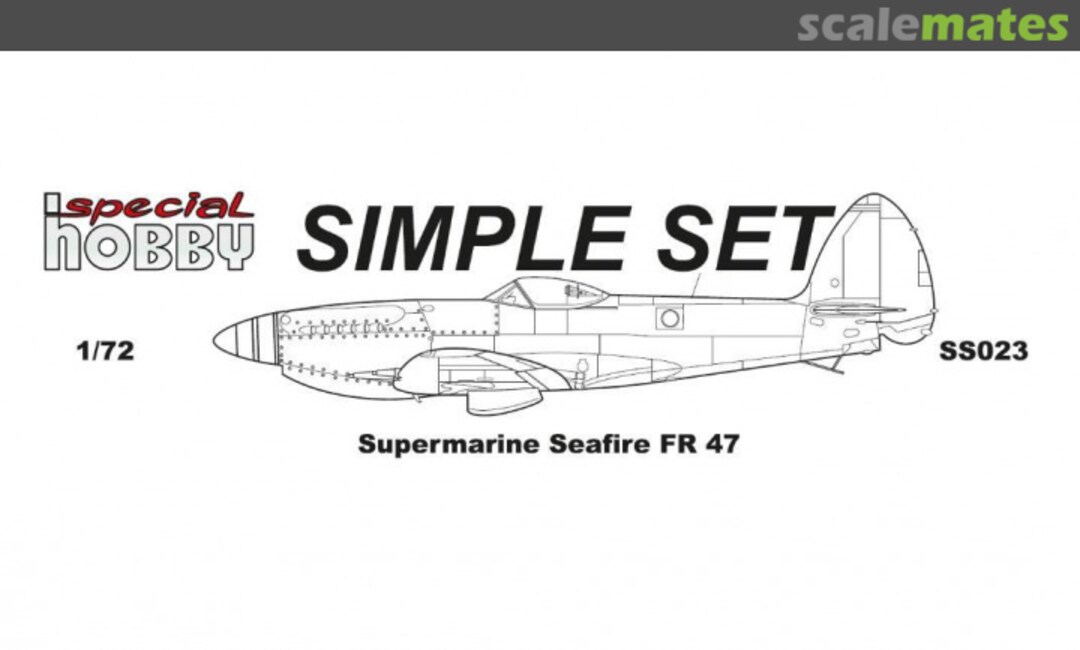 Boxart Supermarine Seafire FR.47 SS023 Special Hobby