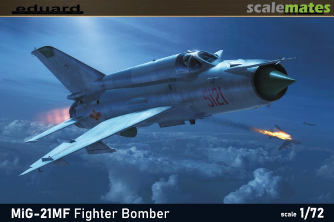 Boxart MiG-21MF Fighter-Bomber 70142 Eduard