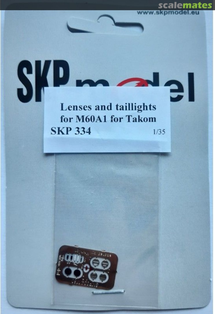 Boxart Lenses and taillights for M60A1 SKP 334 SKP model