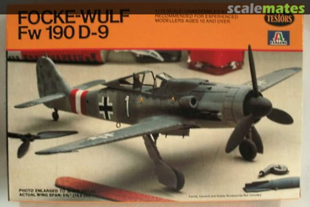 Boxart Focke-Wulf Fw 190 D-9 873 Testors/Italeri