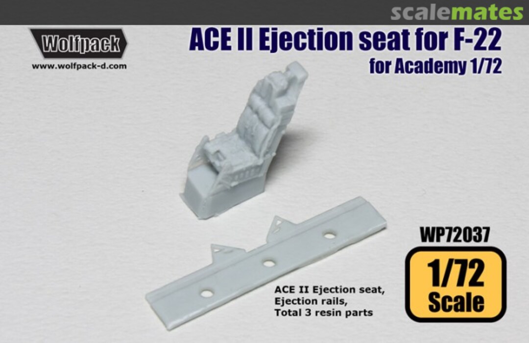 Boxart ACE II Ejection Seat for F-22A Raptor WP72037 Wolfpack