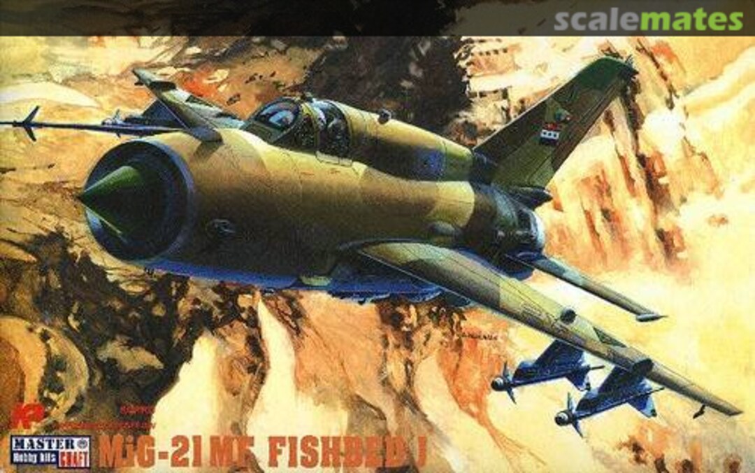 Boxart MiG-21MF Fishbed J F-24 Kopro-MasterCraft