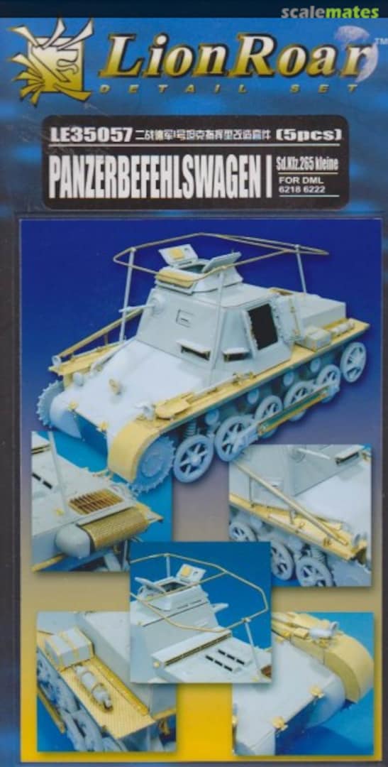 Boxart Sd.Kfz.265 kleine Panzerbefehlswagen I LE35057 Lion Roar