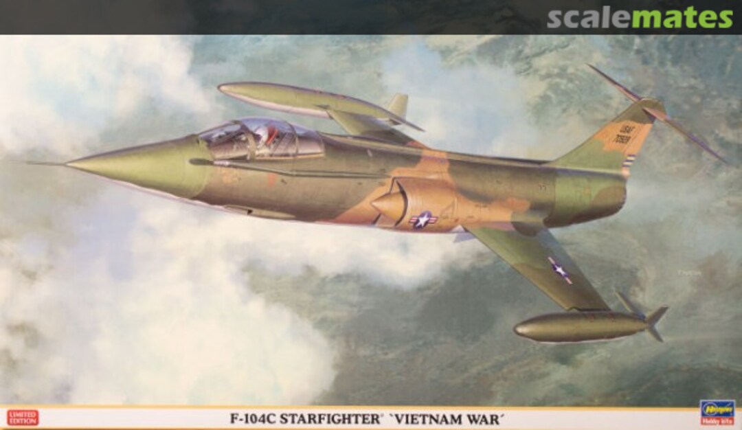 Boxart F-104C Starfighter 'Vietnam War' 08234 Hasegawa