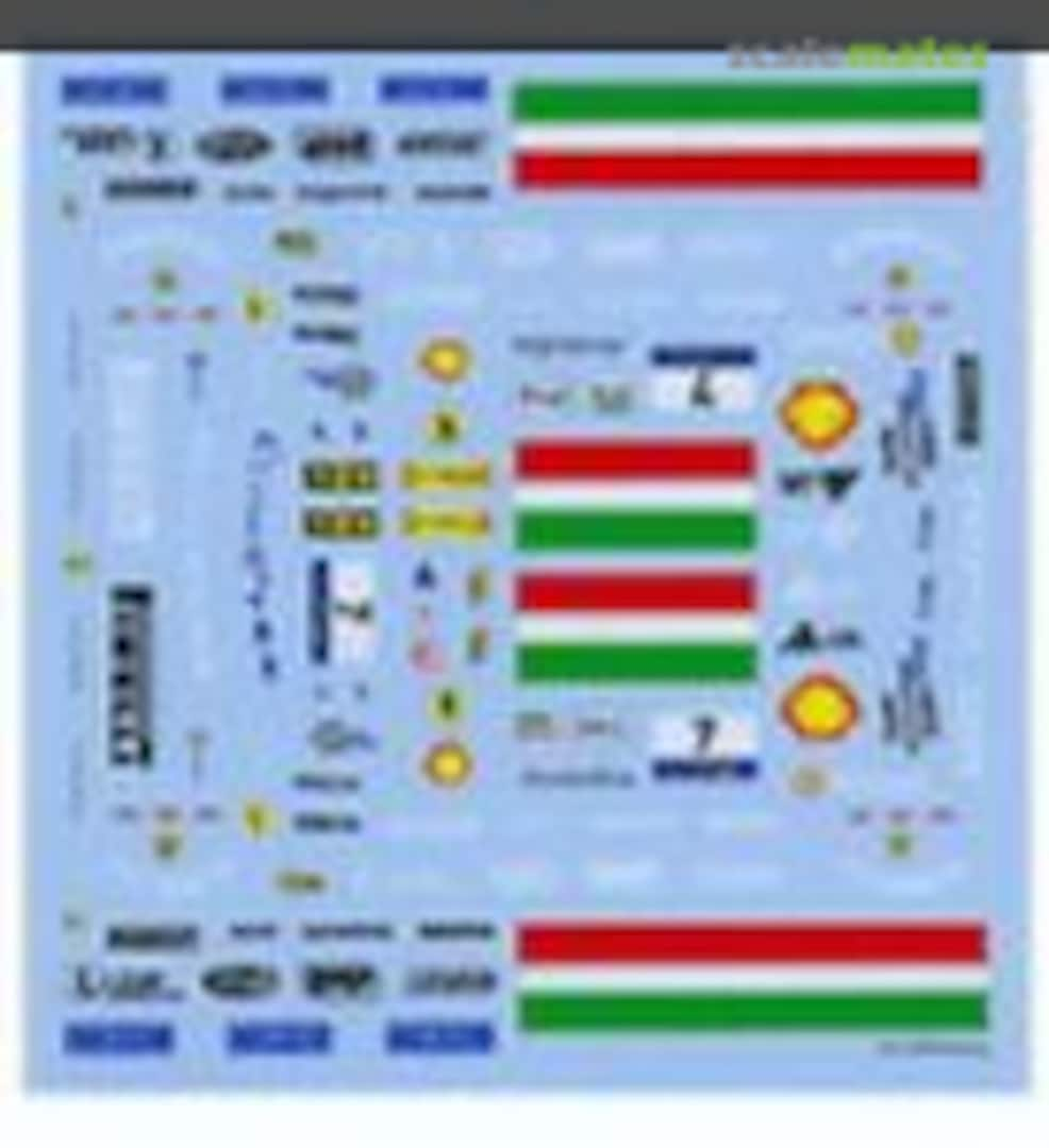 Boxart Ferrari F355 Challenge Sponsor Decal ACS2421 Acu-Stion