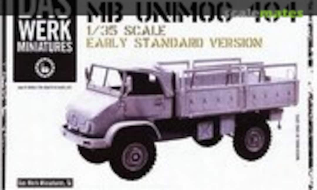 1:35 MB UNIMOG 404 Early Standard Version (Das Werk Miniatures DWM35100)