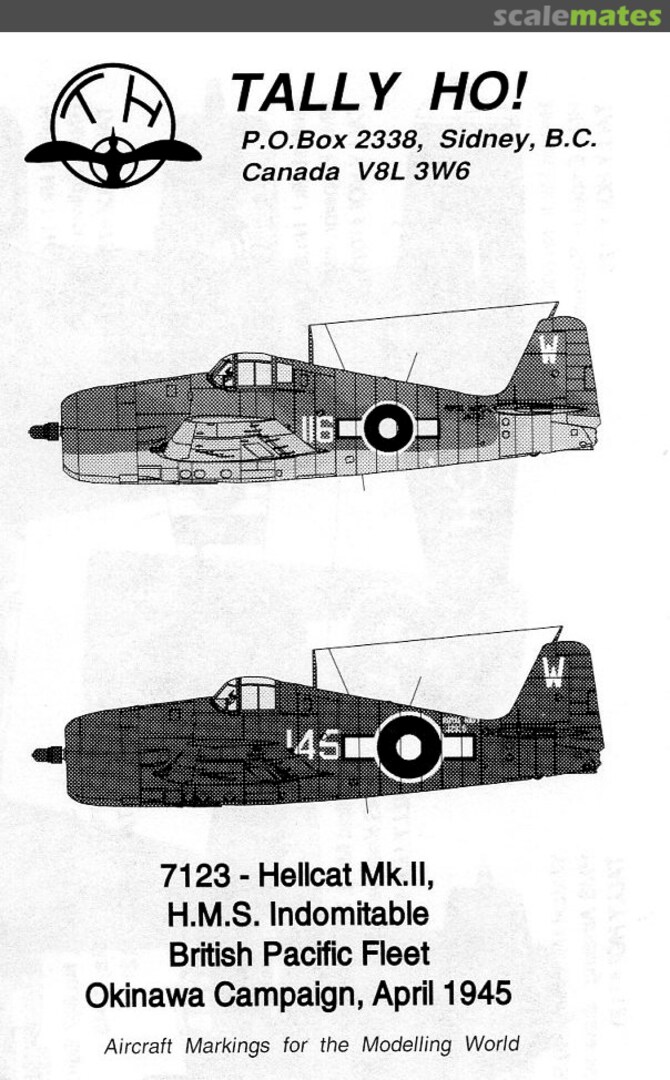 Boxart Hellcat Mk.II 7123 Tally Ho! (Canada)