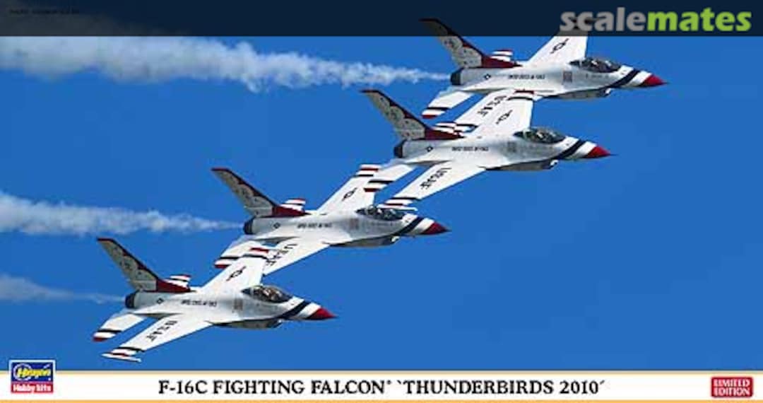 Boxart F-16C Fighting Falcon `Thunderbirds 2010´ 09935 Hasegawa