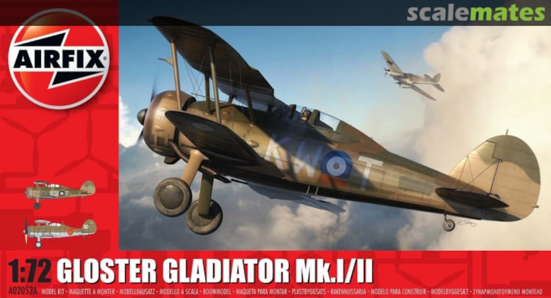 Boxart Gloster Gladiator Mk.I/II A02052A Airfix