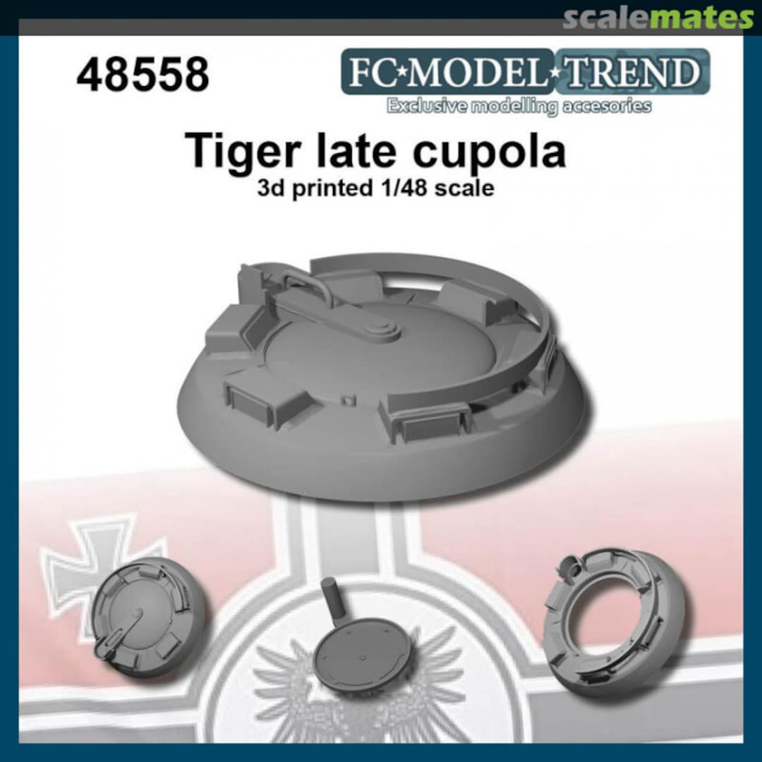 Boxart Tiger late cupola 48558 FC Model Trend