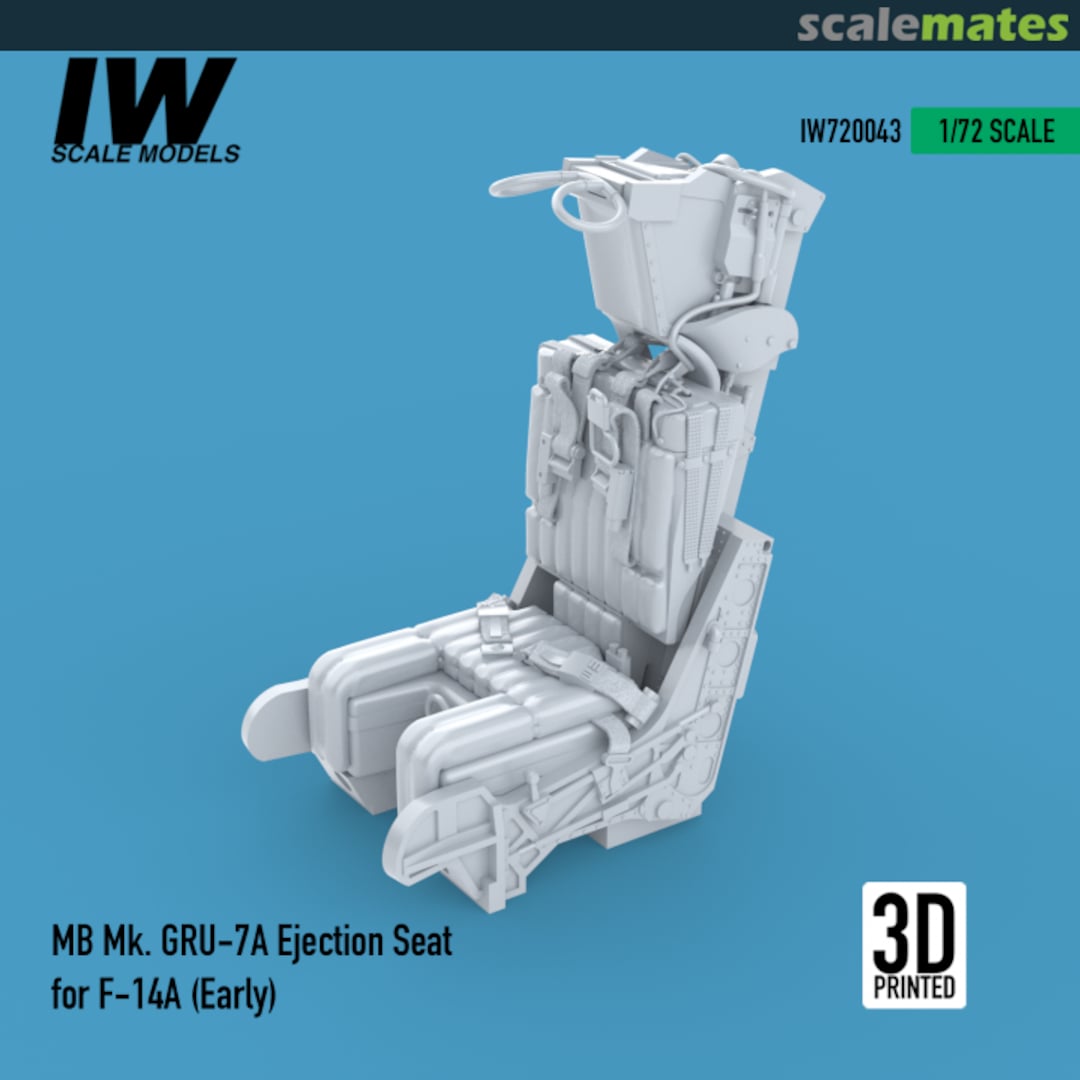 Boxart F-14A MB Mk GRU-7A Ejection Seat (Early) IW720043 IW Scale Models