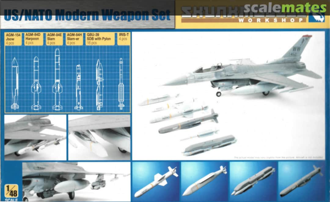 Boxart US/NATO Modern Weapons Set 48006 Skunkmodels