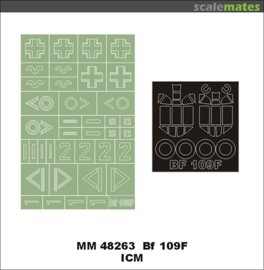 Boxart Bf 109F-2 MM48263 Montex