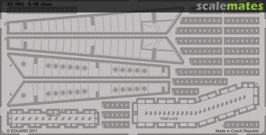 Boxart A-4E slats 32305 Eduard